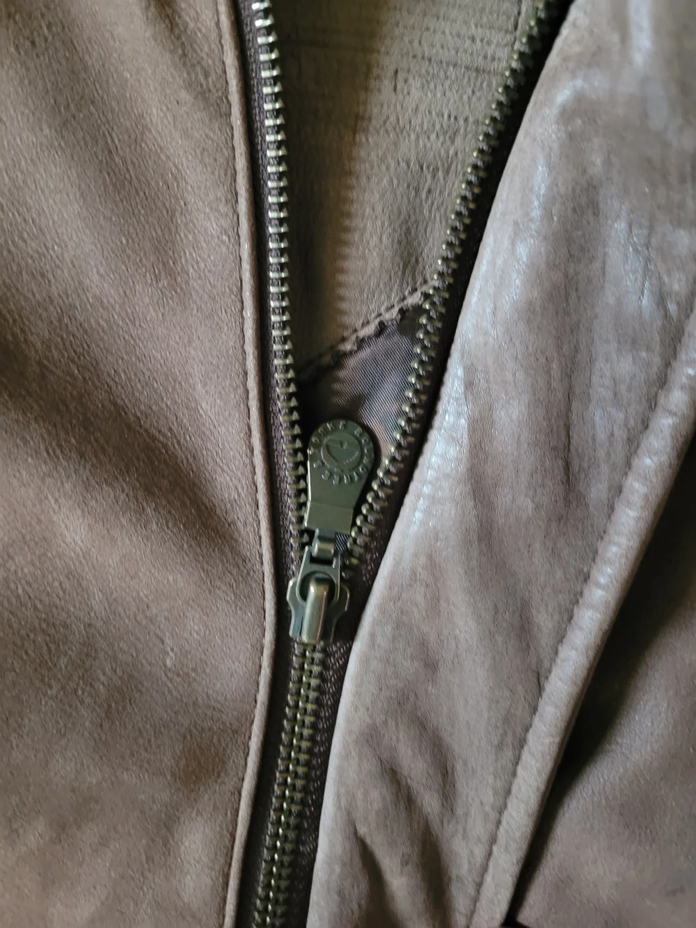 Men's Vintsge Brown Bomber Jacket - Classic Casual Coat